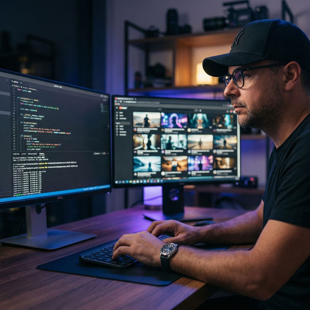 Künstliche Intelligenz Luzern – KI-Experte bei YOU MEDIA am Arbeitsplatz