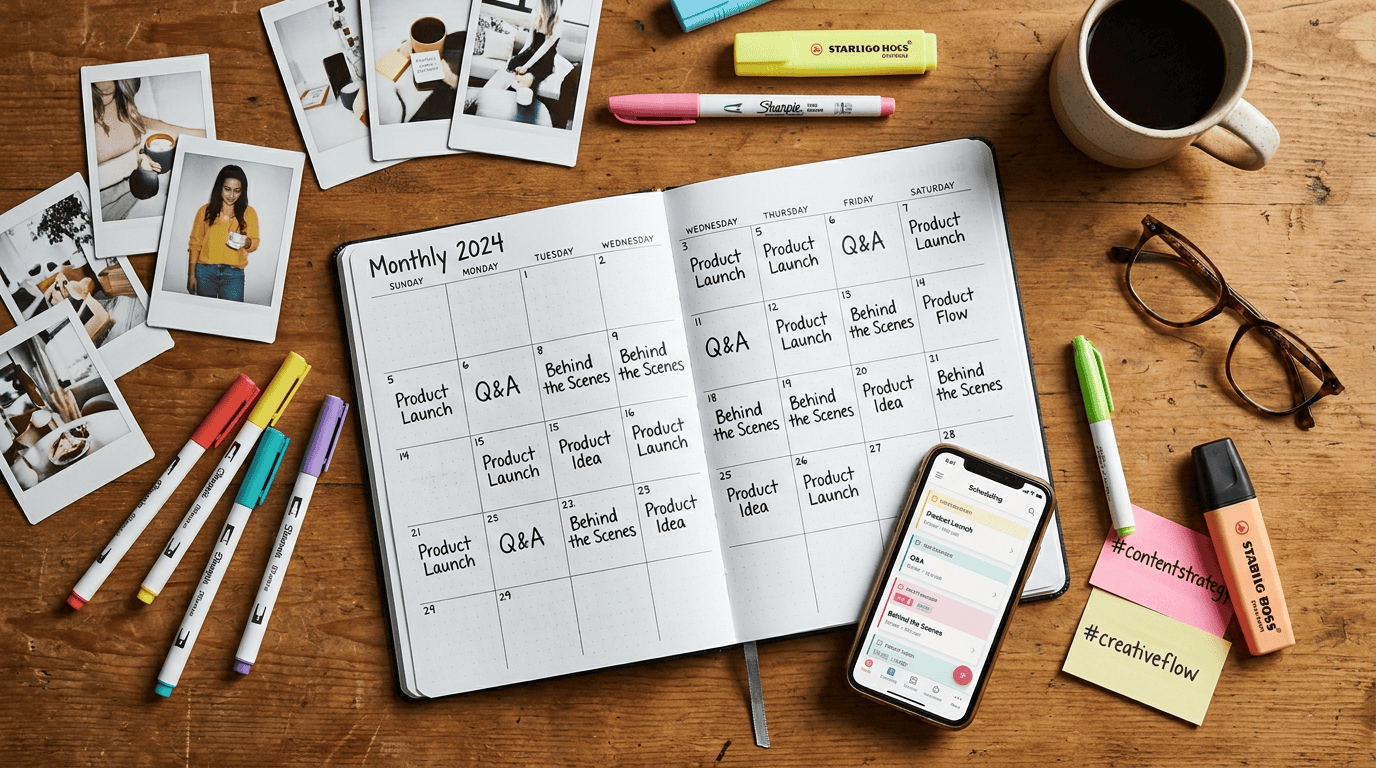 Content-Kalender für Social Media 2026: So planen Schweizer KMU strategisch